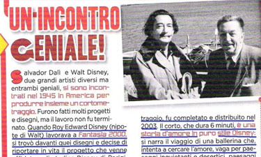 Scopri di più sull'articolo Disney, Dalì e Destino: da Michele227’s Blog a Topolino?